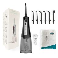 خمسة أوضاع عمل مع خزان مياه كبير سعة 350 مل، جهاز تنظيف الأسنان بالماء عن طريق الفم 7