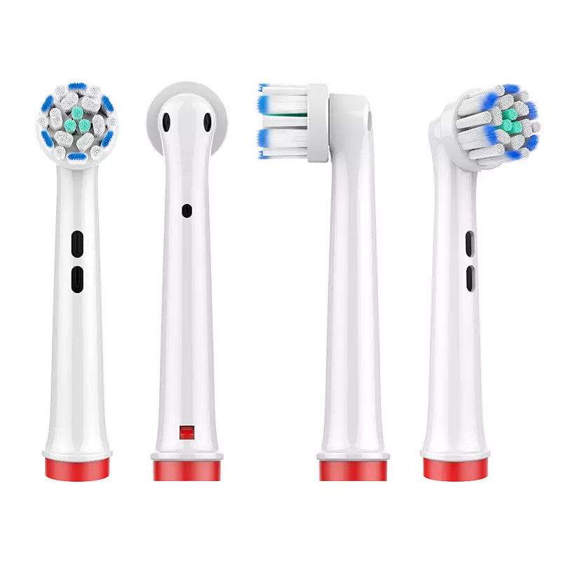 4 Pack In Stock Oral Electric Toothbrush Replacement Brush Heads EB-60X 4 عبوات من رؤوس الفرشاة البديلة لفرشاة الأسنان الكهربائية عن طريق الفم EB-60X