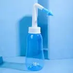 غسول أنفي محمول بمحلول ملحي للحساسية، زجاجة منظف أنف