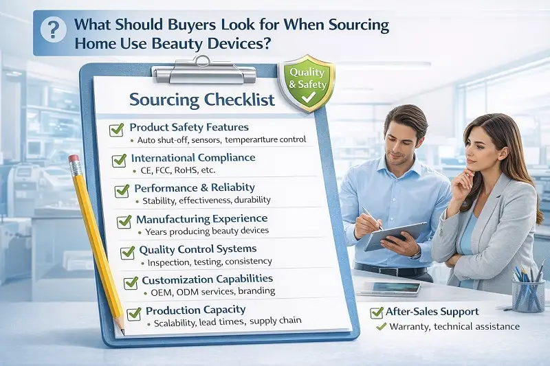 What Should Buyers Look for When Sourcing Home Use Beauty Devices?